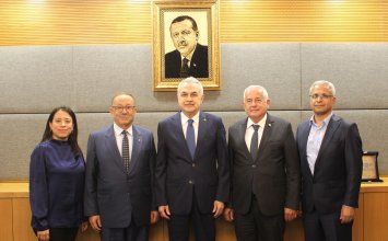 02.10.2025 Aydın Ticaret Borsası’ndan Mustafa Savaş’a Ziyaret