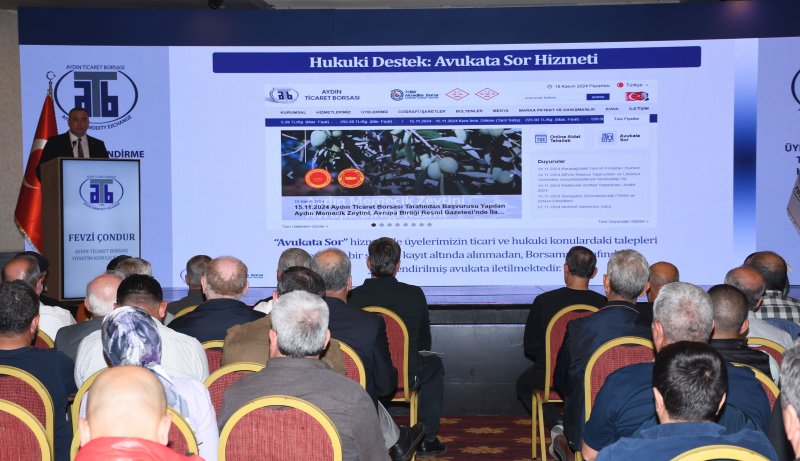 19.11.2025 Aydın Ticaret Borsası, Üye Bilgilendirme Toplantısı Gerçekleştirdi