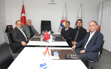 26.11.2025 Aydın Denetimli Serbestlik İl Müdürü Nedim Kılıç, Aydın Ticaret Borsası’nı Ziyaret Etti