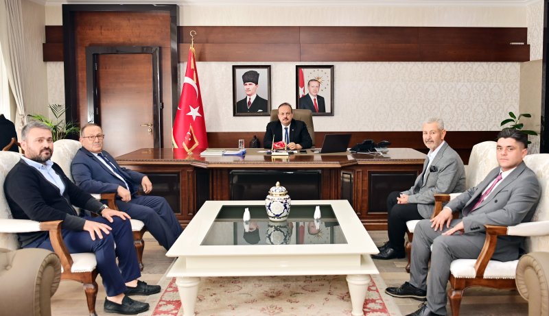 25.11.2025 Aydın Ticaret Borsası, Aydın Valisi Yakup Canbolat’ı Ziyaret Etti