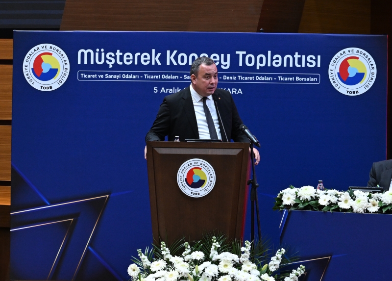 09.12.2025 TOBB Müşterek Konsey Toplantısı’nda Aydın’dan Kritik Uyarılar: Fevzi Çondur Pamuk, İncir ve Su Yönetimi İçin Stratejik Destek Talep Etti