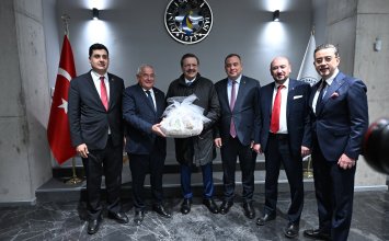 16.12.2025 Aydın Ticaret Borsası, Denizli İş Dünyası İstişare Toplantısına Katıldı