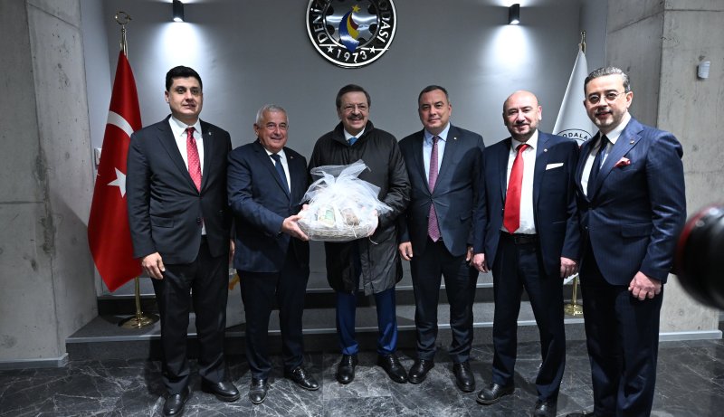 16.12.2025 Aydın Ticaret Borsası, Denizli İş Dünyası İstişare Toplantısına Katıldı