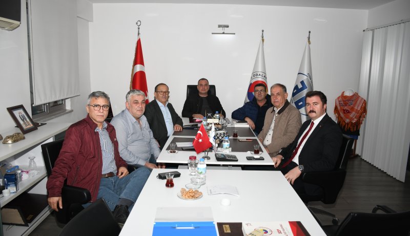 11.12.2025 KOSGEB Aydın İl Müdürü Sadullah Dülger’den Aydın Ticaret Borsası’na Veda Ziyareti