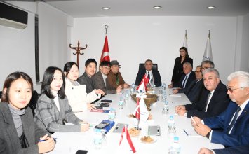 23.12.2025 Chungnam Eyalet Hükümeti Heyetinden Aydın Ticaret Borsası'na Ziyaret