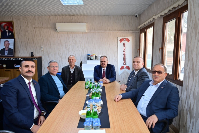 02.12.2025 Aydın Valisi Yakup Canbolat’tan Aydın Ticaret Borsası Üyelerine Ziyaret