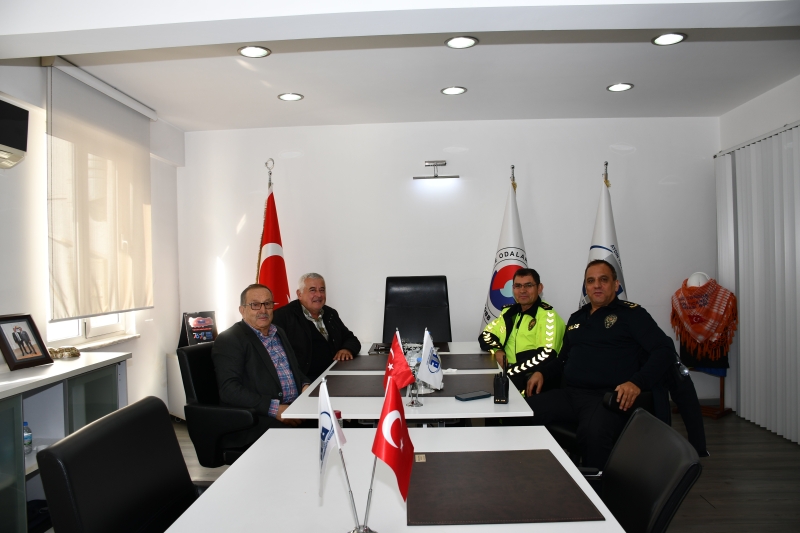 07.01.2026 Aydın İl Emniyet Müdürlüğü’nden Aydın Ticaret Borsası’na Ziyaret