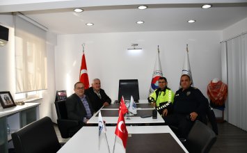 07.01.2026 Aydın İl Emniyet Müdürlüğü’nden Aydın Ticaret Borsası’na Ziyaret