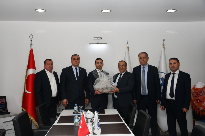 08.01.2026 Aydın KOSGEB İl Müdürü’nden Aydın Ticaret Borsası’na Ziyaret