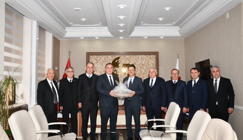 21.01.2026 Aydın Ticaret Borsası’ndan Defterdar Ahmet Günçavdı’ya Ziyaret