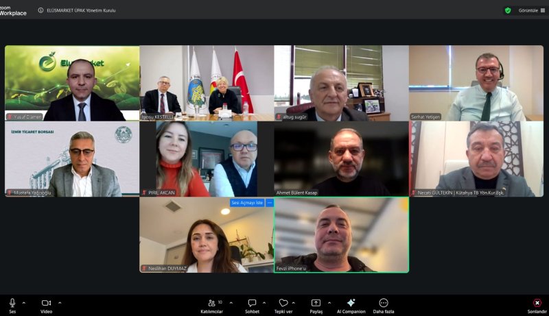 12.01.2026 ElüsMarket ÜPAK A.Ş. Yönetim Kurulu Toplantısı Gerçekleştirdi
