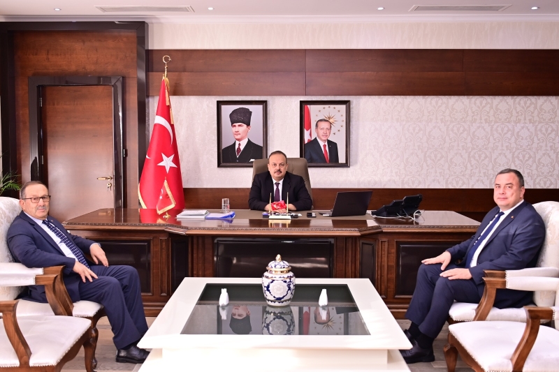 15.01.2026 Aydın Ticaret Borsası’ndan Vali Yakup Canbolat’a Ziyaret