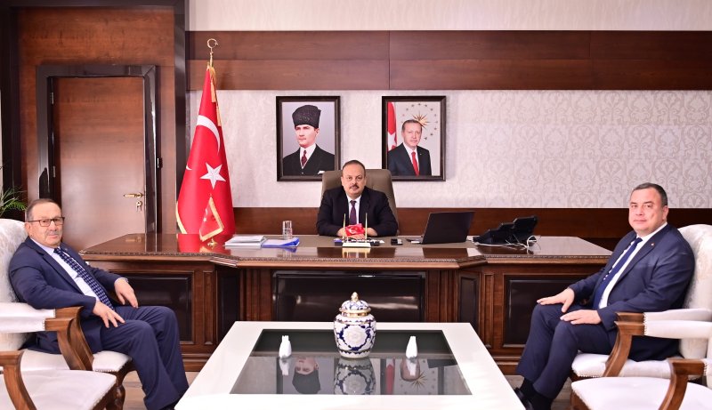 15.01.2026 Aydın Ticaret Borsası’ndan Vali Yakup Canbolat’a Ziyaret