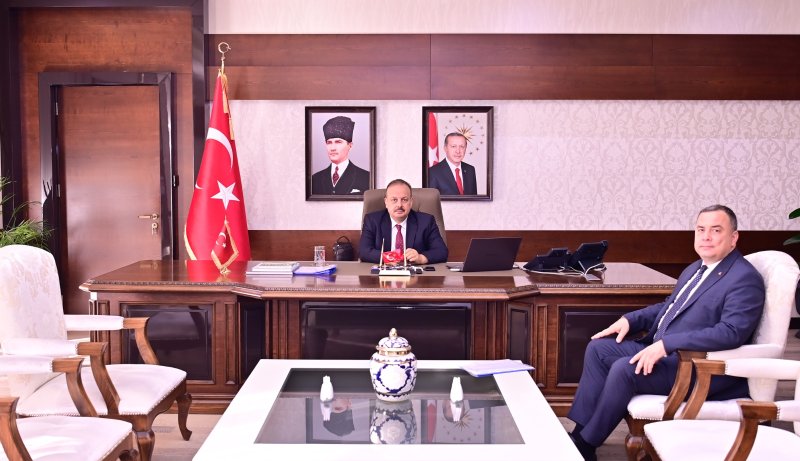 04.02.2026 Aydın Ticaret Borsası’ndan Aydın Valisi Yakup Canbolat’a Tarım Fuarı Daveti