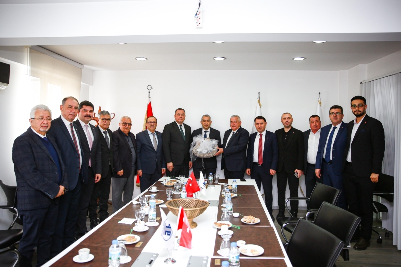 11.02.2026 Aydın Adnan Menderes Üniversitesi Rektörü Bülent Kent’ten Aydın Ticaret Borsası’na Ziyaret