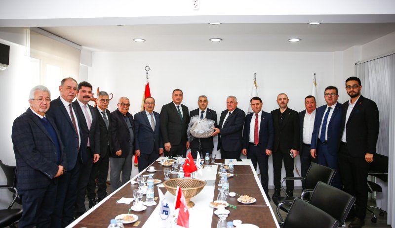 11.02.2026 Aydın Adnan Menderes Üniversitesi Rektörü Bülent Kent’ten Aydın Ticaret Borsası’na Ziyaret