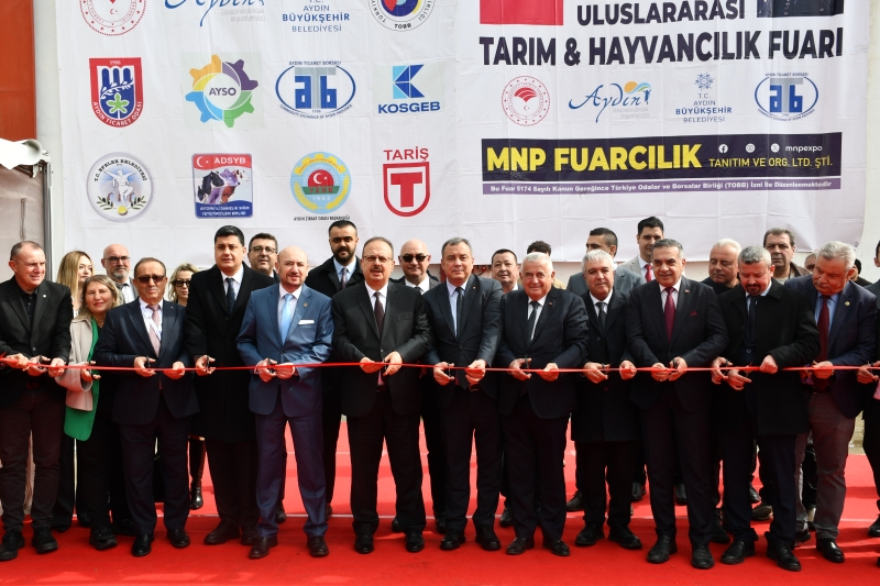 13.02.2026 13. Uluslararası Aydın Tarım, Gıda ve Hayvancılık Fuarı Kapılarını Açtı