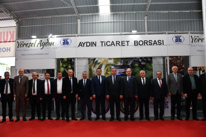 12.02.2026 13. Uluslararası Aydın Tarım, Gıda ve Hayvancılık Fuarı’nda Aydın Ticaret Borsası Standına Yoğun İlgi