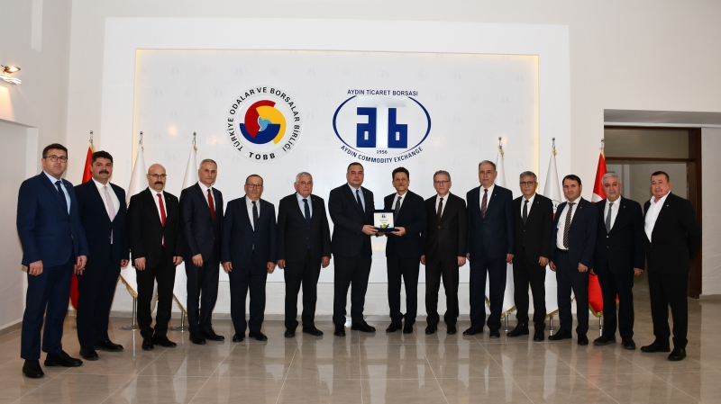 25.02.2026 Aydın Defterdarlığı’ndan Aydın Ticaret Borsası’na Ziyaret