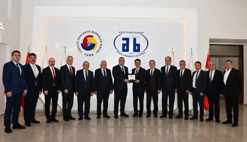 25.02.2026 Aydın Defterdarlığı’ndan Aydın Ticaret Borsası’na Ziyaret
