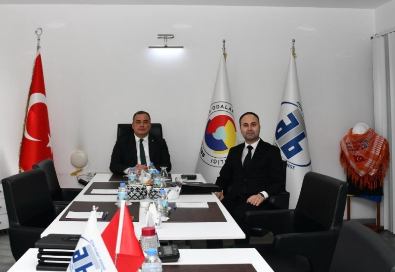11.02.2026 Koruma Şube Müdür Vekili Emre Kayardı’dan Aydın Ticaret Borsası’na Ziyaret