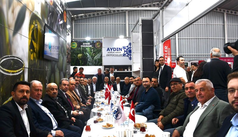 14.02.2026 Aydın Milletvekilleri Aydın Ticaret Borsası Standını Ziyaret Etti