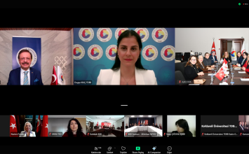 09.03.2026 Aydın İl Kadın Girişimciler Kurulu Dünya Kadınlar Günü Kapsamında Online Toplantıya Katıldı