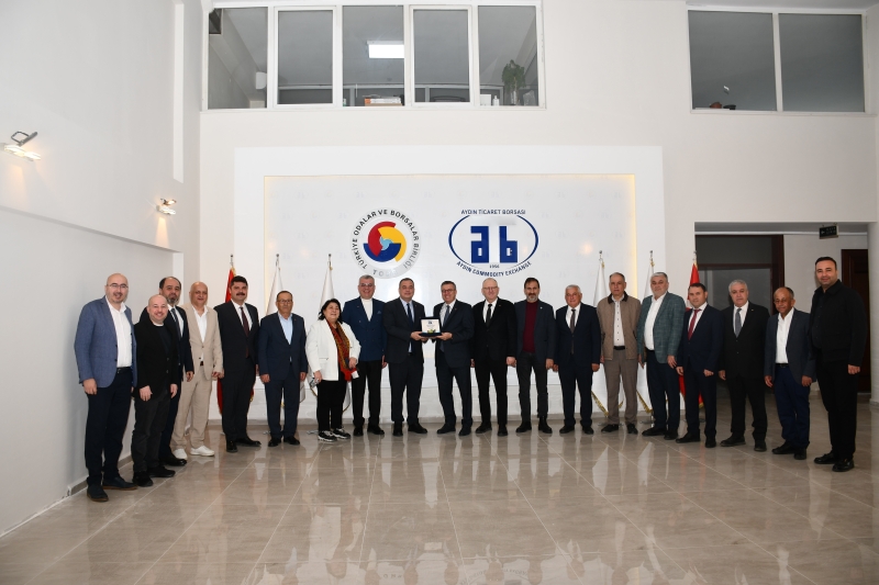 26.03.2026 Bolu Ticaret ve Sanayi Odası Heyetinden Aydın Ticaret Borsası’na Ziyaret