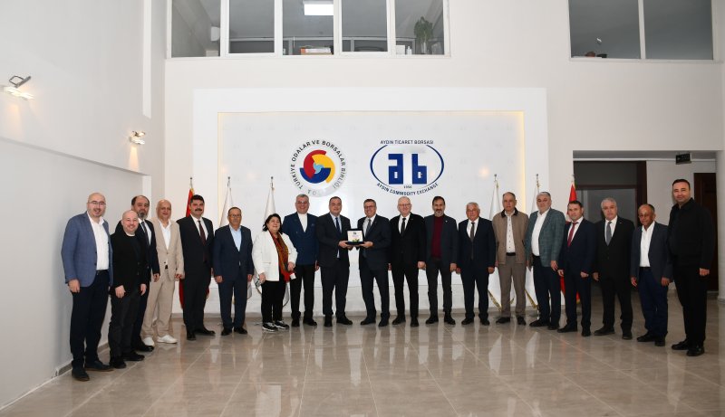26.03.2026 Bolu Ticaret ve Sanayi Odası Heyetinden Aydın Ticaret Borsası’na Ziyaret