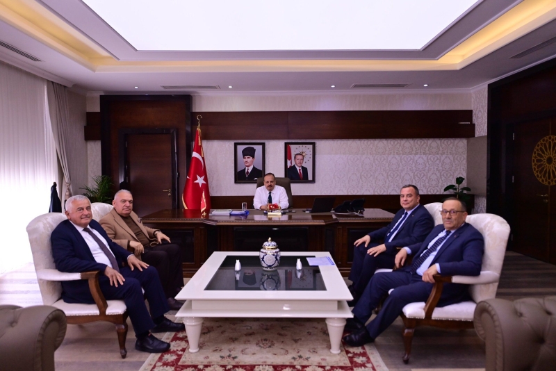 26.03.2026 Aydın Ticaret Borsası Heyeti Vali Canbolat’ı Ziyaret Etti