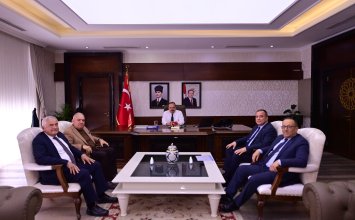 26.03.2026 Delegation from Aydın Commodity Exchange Visits Governor Yakup Canbolat to Invite Him to Project Closing Meeting