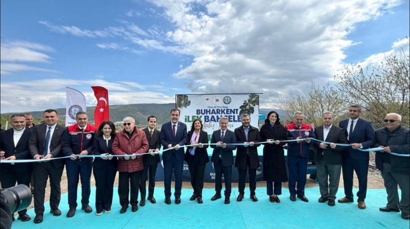 30.03.2026 Aydın Ticaret Borsası Meclis Başkan Yardımcısı Ali Çevik Buharkent İlek Bahçeleri Açılış Törenine Katıldı