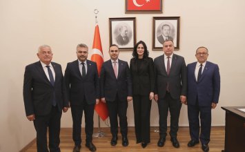 29.04.2026 Aydın Commodity Exchange Delegation Visits Minister of Industry and Technology Mehmet Fatih Kacır
