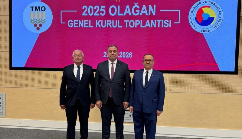 29.04.2026 Aydın Ticaret Borsası Heyeti TMO TOBB Tarım Ürünleri A.Ş. Genel Kurulu’na Katıldı