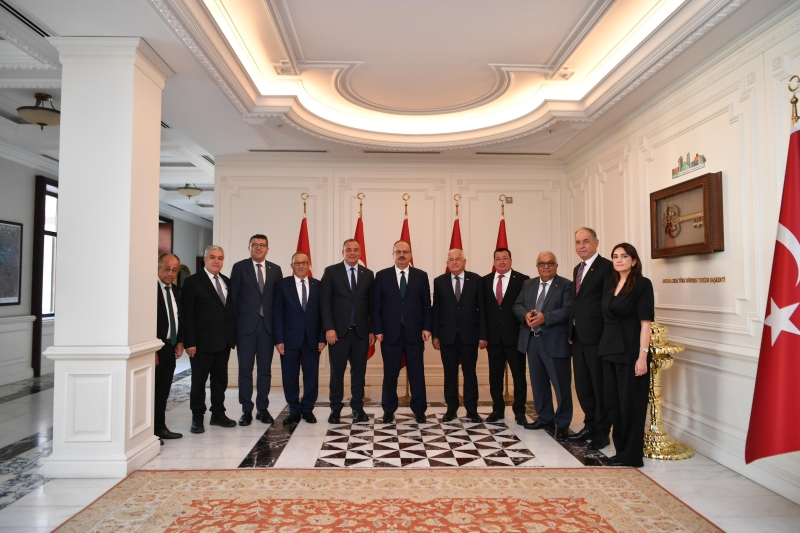 21.05.2026 Aydın Ticaret Borsası'ndan Ankara Valisi Yakup Canbolat'a Ziyaret