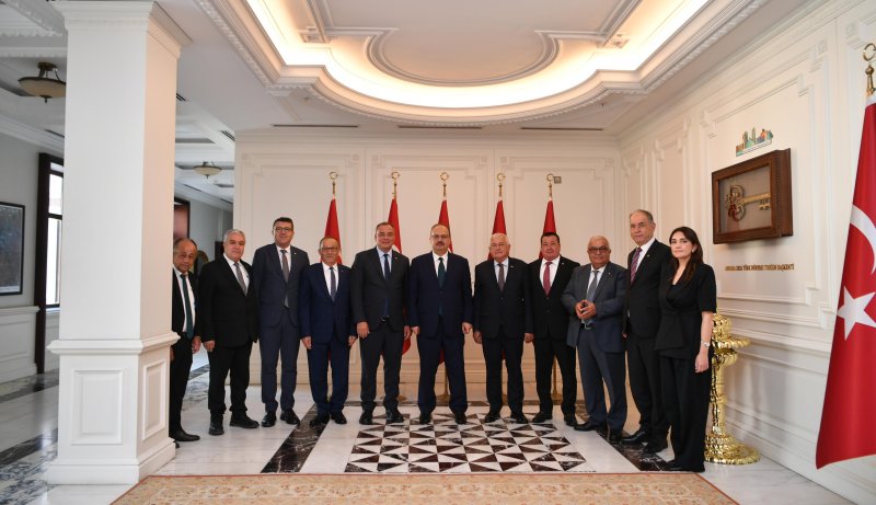21.05.2026 Aydın Ticaret Borsası'ndan Ankara Valisi Yakup Canbolat'a Ziyaret