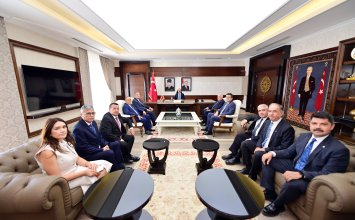 03.06.2026 Aydın Ticaret Borsası Heyetinden Vali Osman Varol’a Hayırlı Olsun Ziyareti
