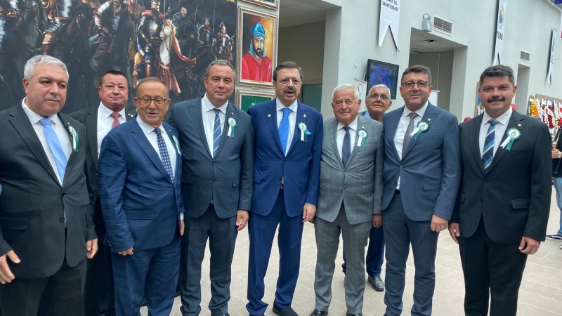 27.07.2026 Aydın Ticaret Borsası, Bolu TSO'nun 100. Yıl Programına Katıldı