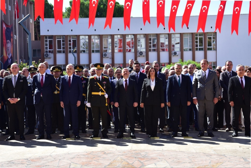 31.08.2026 Aydın Ticaret Borsası Meclis Başkanı A. Bahri Erdel, 30 Ağustos Zafer Bayramı Törenine Katıldı