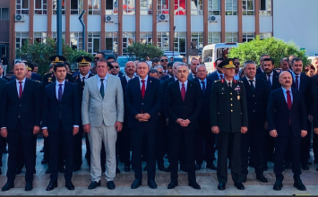 07.09.2026 Aydın Commodity Exchange Assembly Chairman A. Bahri Erdel Attended the September 7 Commemoration Program