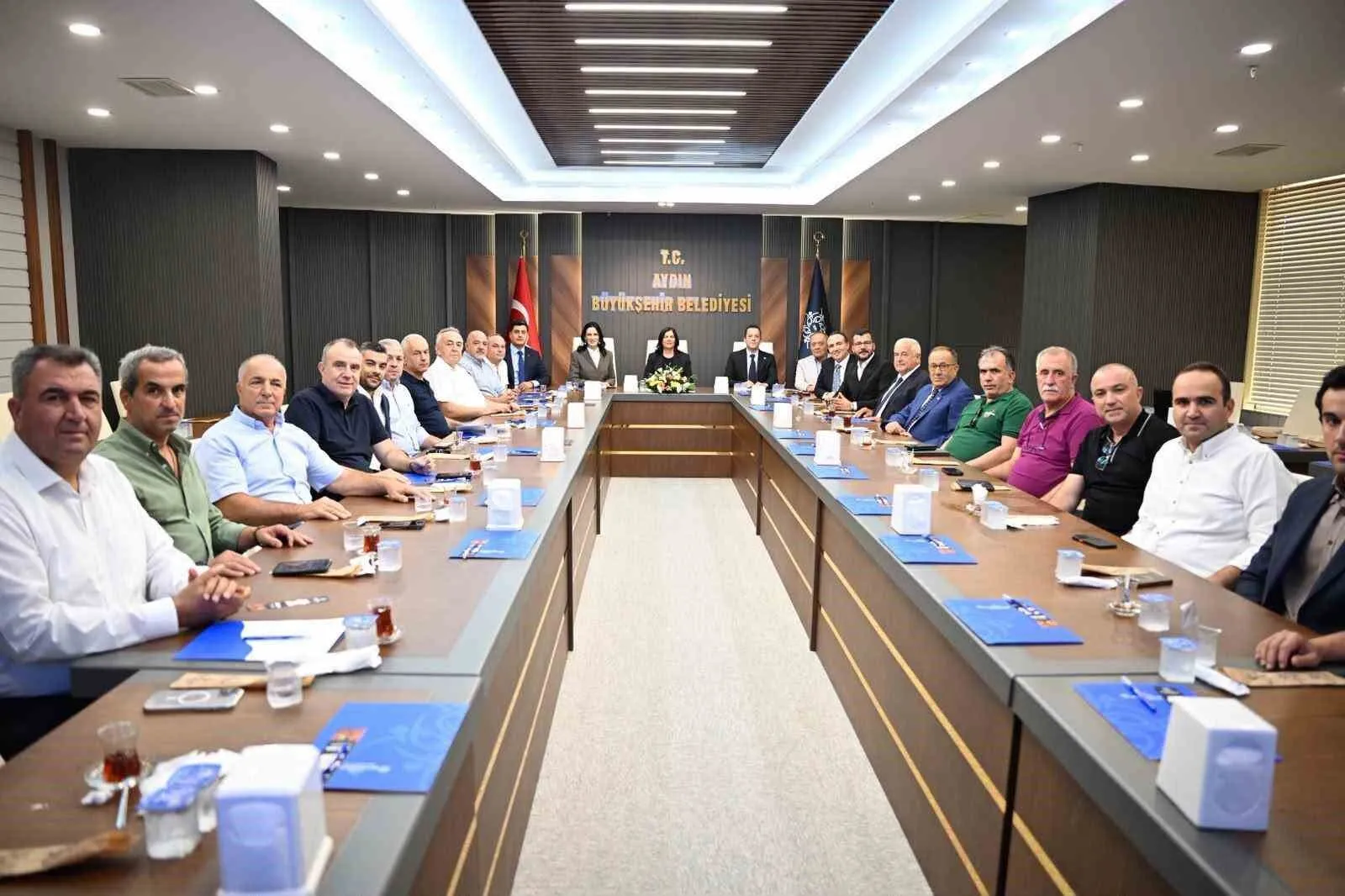 22.09.2026 Aydın Ticaret Borsası Aydın Büyükşehir Belediyesi’ndeki İncir Toplantısına Katıldı