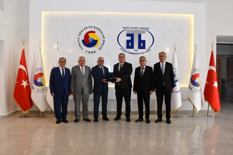 14.09.2026 Mülkiye Başmüfettişi Dr. Atilla Şahin’den Aydın Ticaret Borsası’na Ziyaret