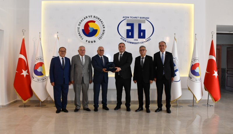 14.09.2026 Mülkiye Başmüfettişi Dr. Atilla Şahin’den Aydın Ticaret Borsası’na Ziyaret