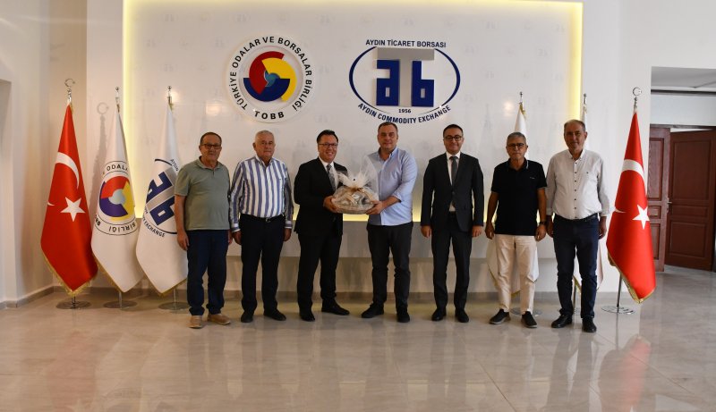 16.09.2026 Ziraat Bankası Yöneticilerinden Aydın Ticaret Borsası’na Ziyaret