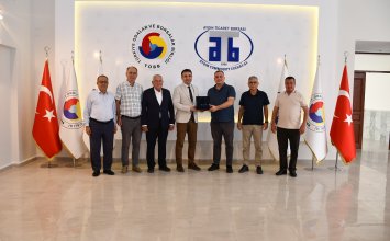 23.09.2026 Aydın Provincial Director of National Education Mehmet Yiğit Visited Aydın Commodity Exchange