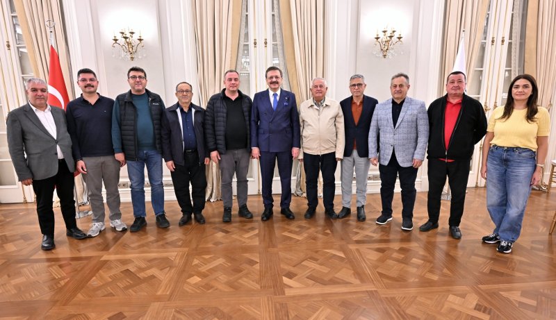 23.10.2026 Aydın Ticaret Borsası’ndan TOBB Başkanı Hisarcıklıoğlu’na Ziyaret