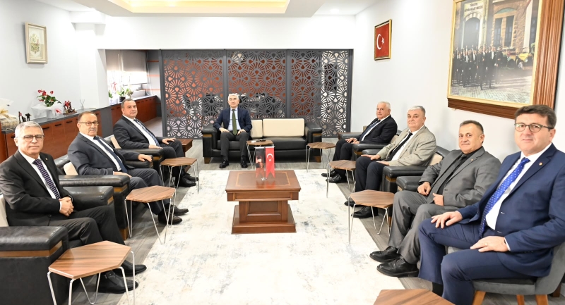30.10.2026 Aydın Ticaret Borsası’ndan İl Emniyet Müdürü Faruk Karaduman’a Ziyaret