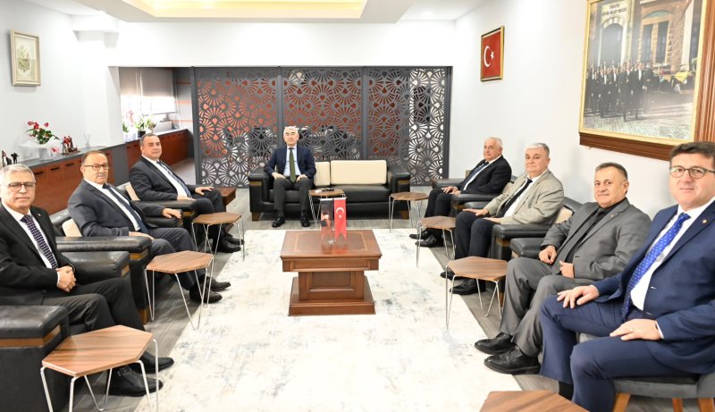 30.10.2026 Aydın Ticaret Borsası’ndan İl Emniyet Müdürü Faruk Karaduman’a Ziyaret