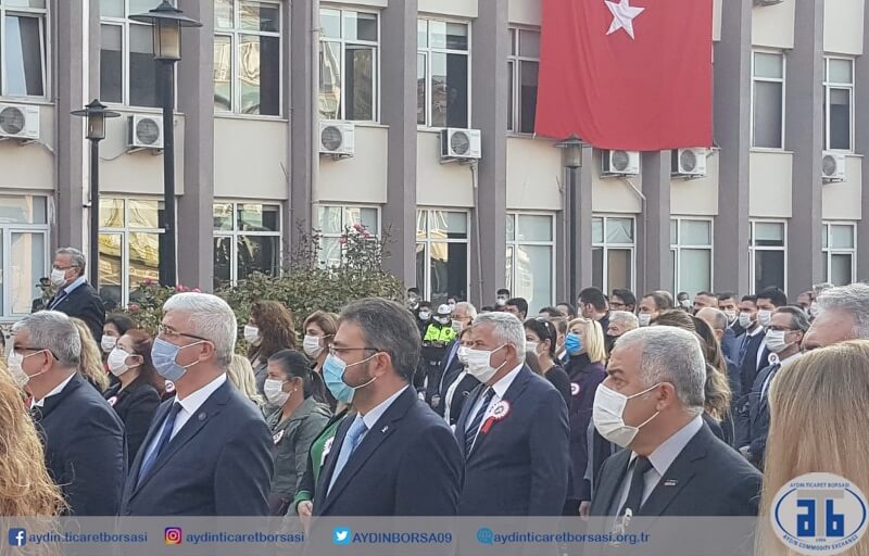 10.11.2020 ATB Meclis Başkanı A.Bahri Erdel, 10 Kasım Atatürk’ü Anma Programı’na Katıldı  