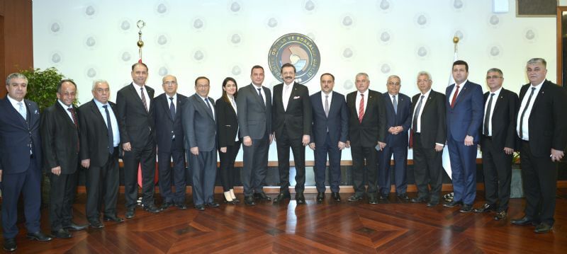 09.04.2018 AYDIN TİCARET BORSASI’NDAN HİSARCIKLIOĞLU’NA ZİYARET